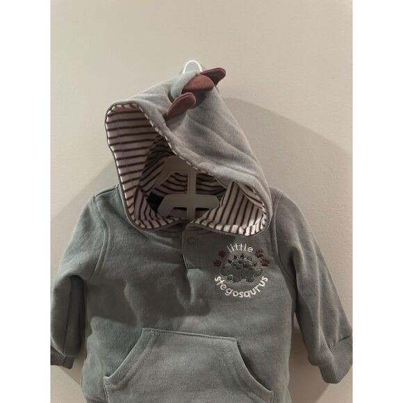 NEW Kids Headquarters Little Stegosaurus 4 Piece Outfit Size 6 Months - Picture 12 of 14